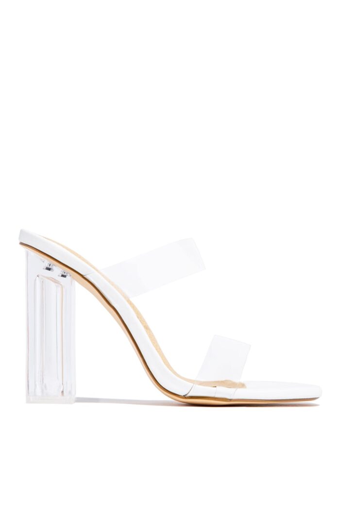 Lylah Heels- White - Image 5