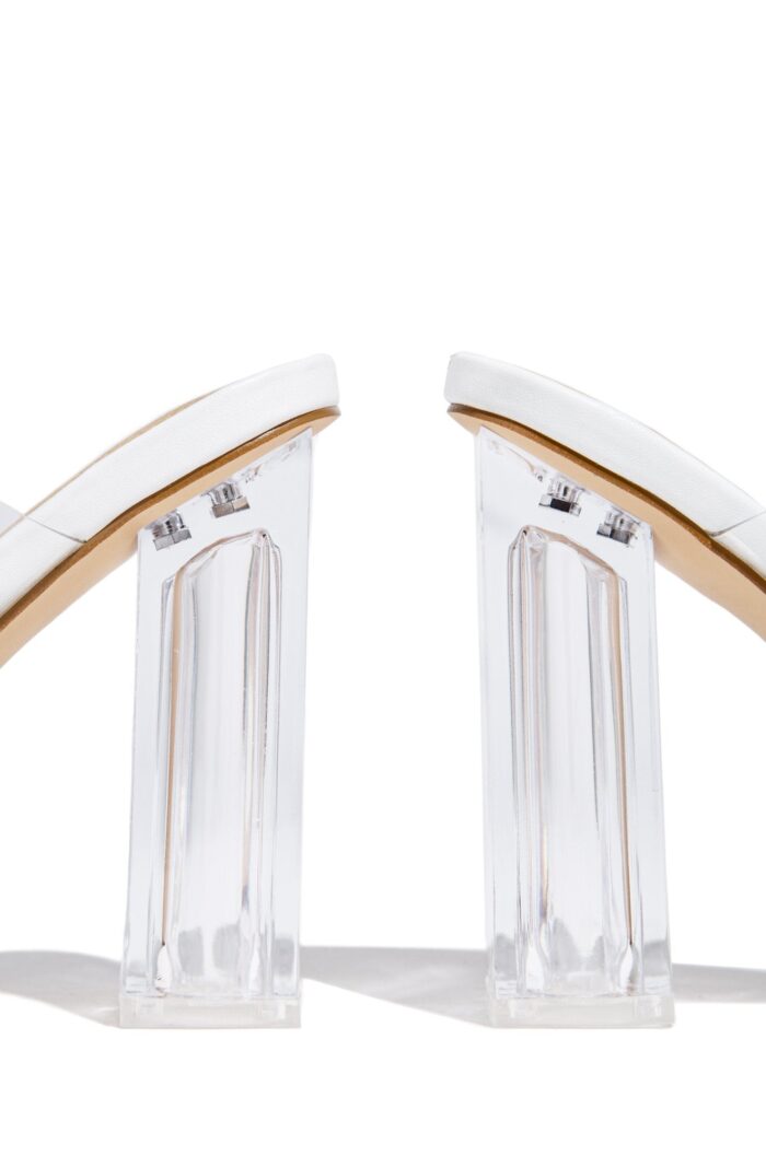 Lylah Heels- White - Image 6