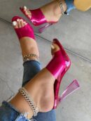 Trina Heels- Hot Pink