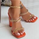 Nadia Heels-Orange