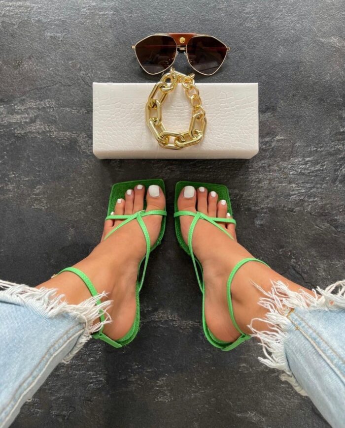 Catrina Heels- Green - Image 2
